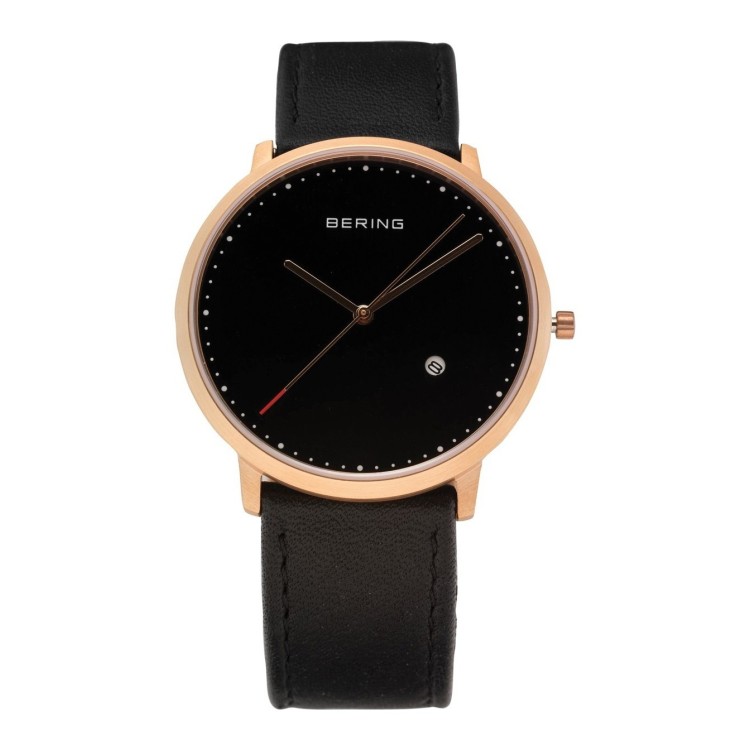 BERING Sapphire Crystal, 11139-462 misura 39 mm Steel Case, Date Indicator, Cal