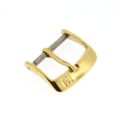 Morellato Fibbia ardiglione acciaio placcato oro 16 mm