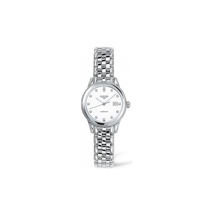 LONGINES Classico FLAGSHIP L4.374.4.27.6 Automatico 30 mm acciaio indici brill