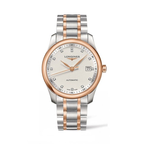LONGINES MASTER COLLECTION L2.793.5.77.7 Automatico 40 mm acc oro diam argentè