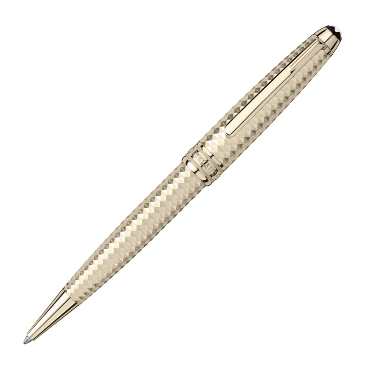 MONTBLANC MEISTERSTÜCK Solitaire Geometric Dimension 106442 Penna a Sfera Midsize.