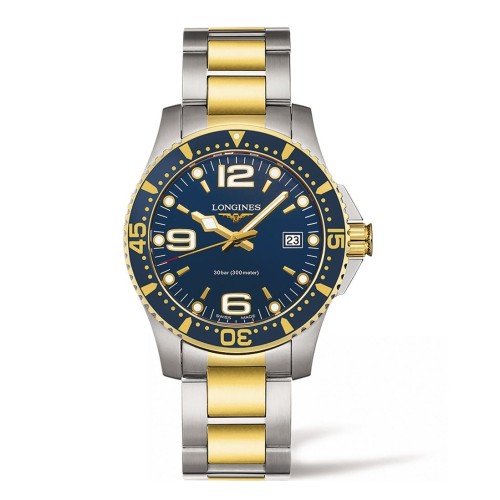 LONGINES HydroConquest L3.740.3.96.7 PVD Quarzo 41 mm.