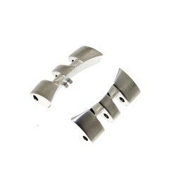 Zenith terminali attacchi cassa per bracciale in acciaio misura attacco 19 mm.