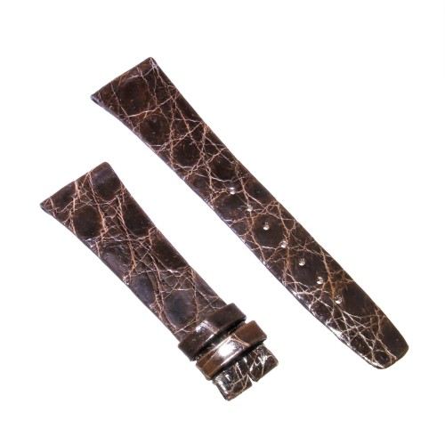 Cinturino  IWC IWA01289 Alligatore marrone lucido 22/16 mm per Novecento