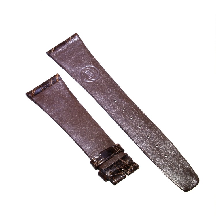 Cinturino  IWC IWA01289 Alligatore marrone lucido 22/16 mm per Novecento