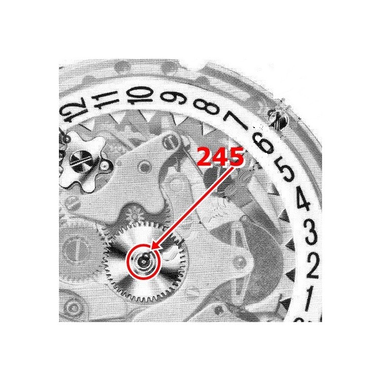 Zenith El Primero 400 Ricambio Z245.400 rocchetto dei minuti o pignone calzante