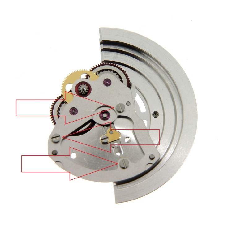 ROLEX 3135 Ricambio 3135-5110 Vite ponte inferiore automatico