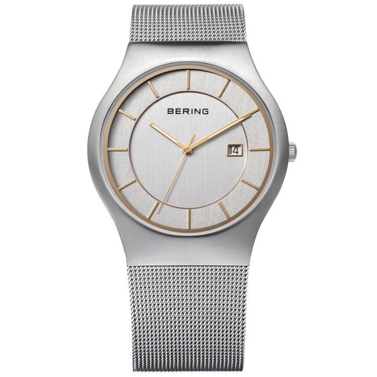 BERING Sapphire Crystal, 11938-001 misura 38 mm Steel Case