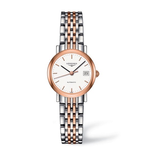 LONGINES ELEGANT COLLECTION L4.309.5.12.7 Automatico Acciaio Oro  25,5 mm