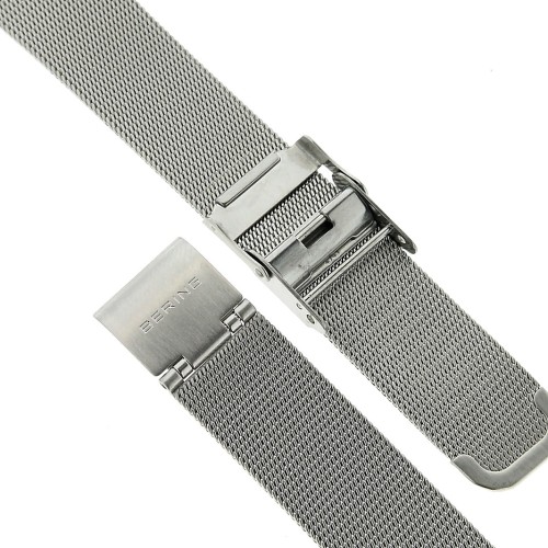 BERING Bracciale SY-20-75-110-20 acciaio maglia milano misure ansa 20 fibbia 16 mm.