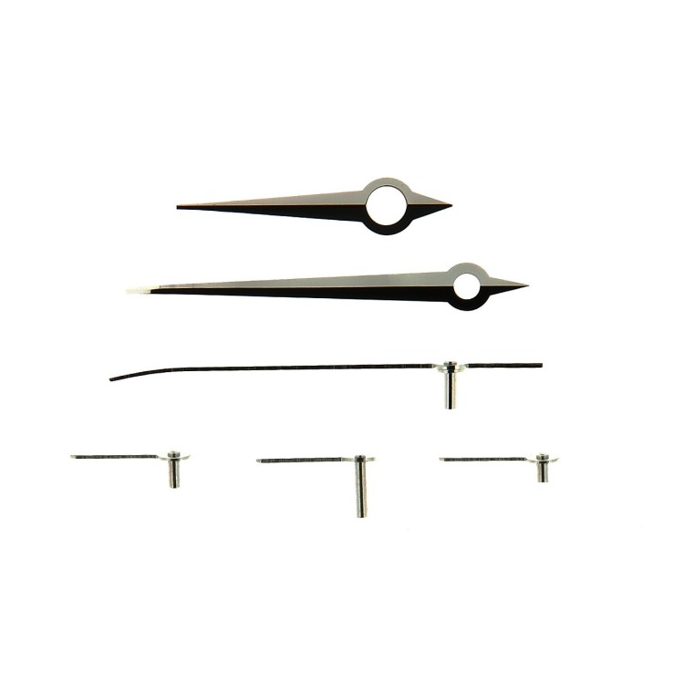 Zenith Lancette set 6 pezzi CATZN per orologio ref 01.0240.410 cronografo Acciaio