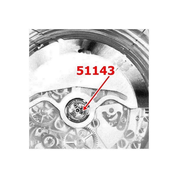 Zenith El Primero 400 Ricambio Z5106.400 n° 5 viti massa oscillante
