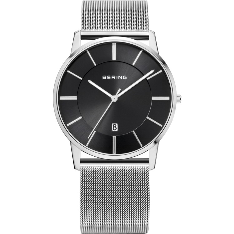 BERING Sapphire Crystal, 13139-002  misura 36 mm Steel Case