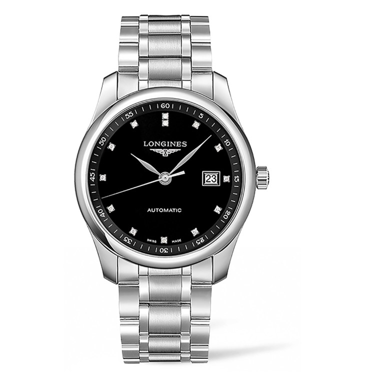 LONGINES MASTER COLLECTION L2.793.4.77.6 Automatico 40 mm acciaio diam argentè