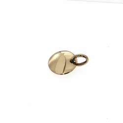 Medaglia Rotonda  misure 10,5  mm Lucida per Incisione Oro 18 kt 1,52 gr 2