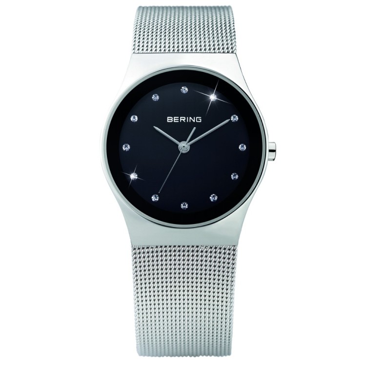 BERING Sapphire Crystal, Swarovski, 12927-002 misura 27 mm Steel Case