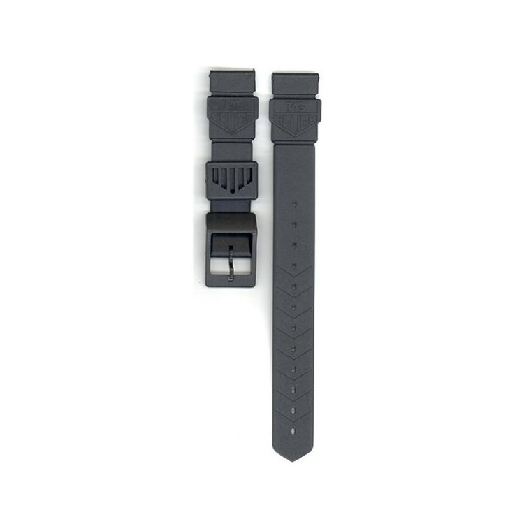 Tag Heuer Cinturino Formula 1 prima edizione 1985 in plastica BS0081 Liscio