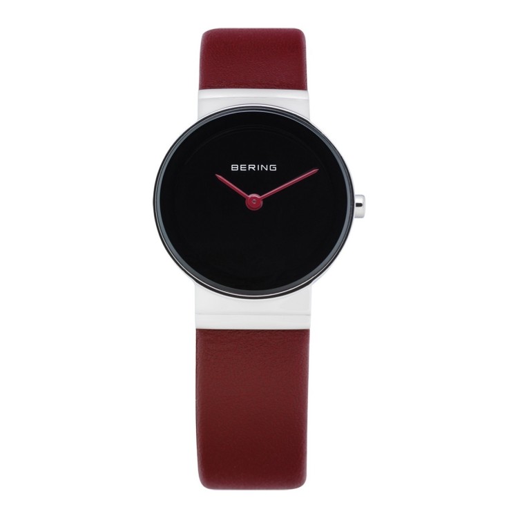 BERING Steel Case, 10126-604 misura 26 mm Sapphire Crystal, Calfskin Leather St