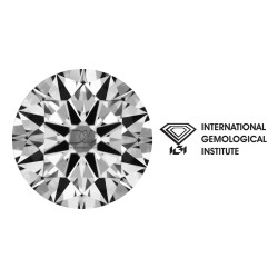 DIAMANTE ct 0,08 D VVS2 EX EX EX certificato IGI F6D97926  Blister