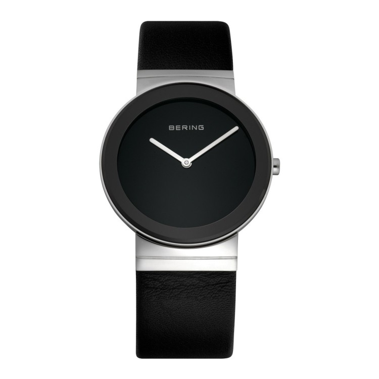 BERING Steel Case, 10135-402 misura 35 mm Sapphire Crystal, Calfskin Leather St