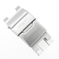Longines Chiusura per bracciale in acciaio serie Hydroconquest ansa 19 mm - spare clasp only for metal bracelet