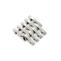 Longines maglia acciaio per Belle Artimisure maglia 14,7 x 10,8 x 3 mm