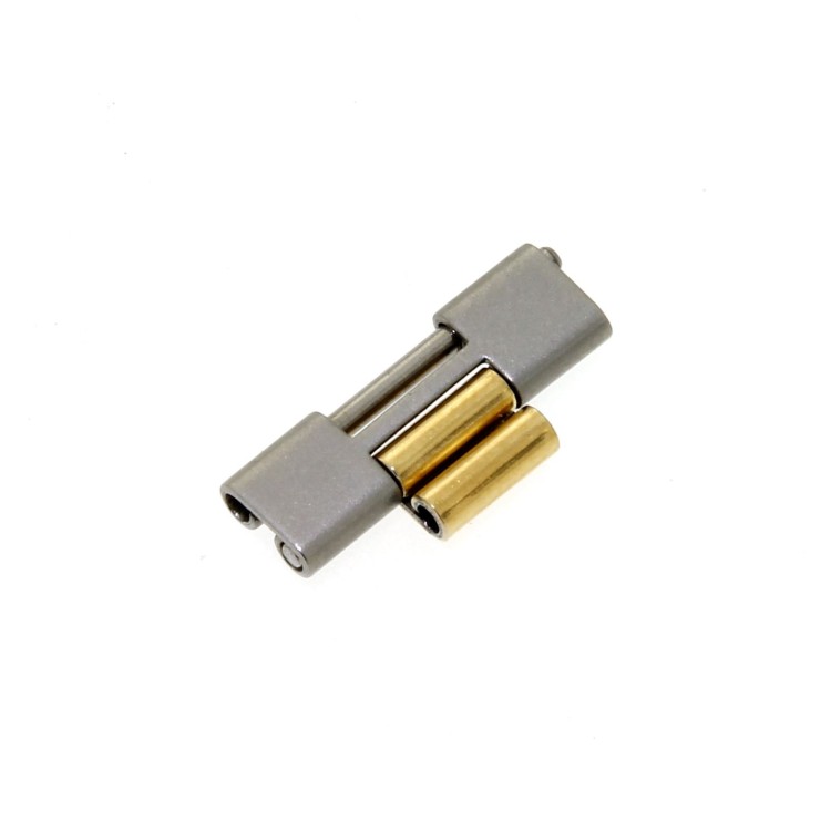 Longines maglia acciaio PVD per Conquest misure maglia 16 x 4,9 x 2 mm
