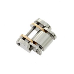 Longines maglia acciaio/oro rosa per Saint Imier misure maglia 15 x 9 x 3,5 mm