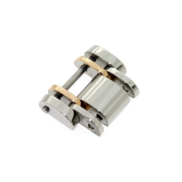 Longines maglia acciaio/oro rosa per Saint Imier misure maglia 15 x 9 x 3,5 mm