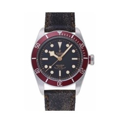 TUDOR Heritage Black Bay Date 79220R misura 40 mm Lunetta Rossa e te ne