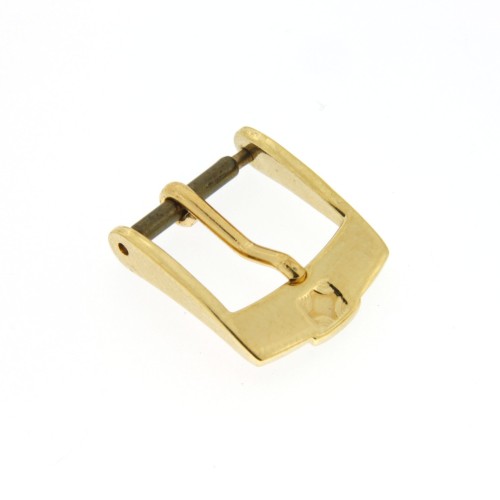 Zenith Fibbia ardiglione placcato oro 12 mm