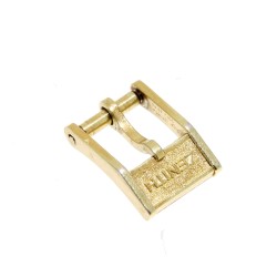 Zenith Fibbia Vintage ardiglione lunga  placcato oro 8 mm