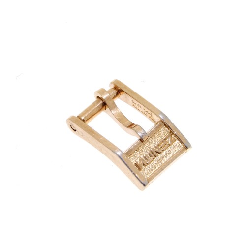 Zenith Fibbia Vintage ardiglione lunga  placcato oro rosa  8 mm
