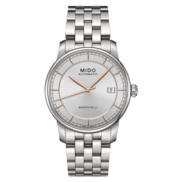 Mido Baroncelli II M8600.4.10.1 Automatic Watch 38 mm