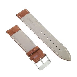 Cinturino Stampa Alligatore Marrone Gold/Miele Opaco 22/20 mm classico 2