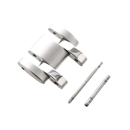 Zenith Maglia per Bracciale Rainbow  acciaio con perni. Misure: 17,5x10x3,5 mm
