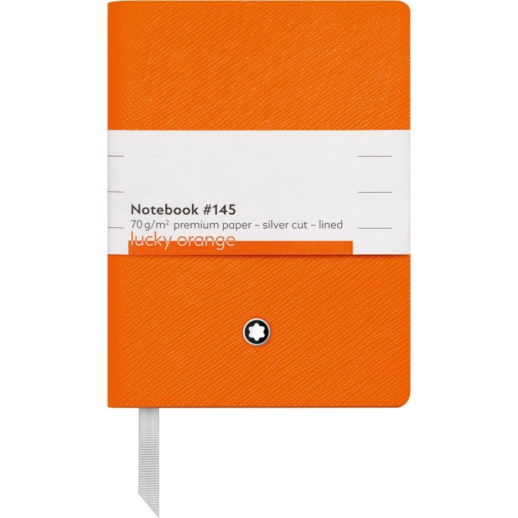 Montblanc Blocco note 145 Luky Orange 116226 righe