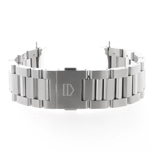 Tag Heuer Bracciale BA0714 acciaio per Carrera cronografo 43 mm ansa 21 mm