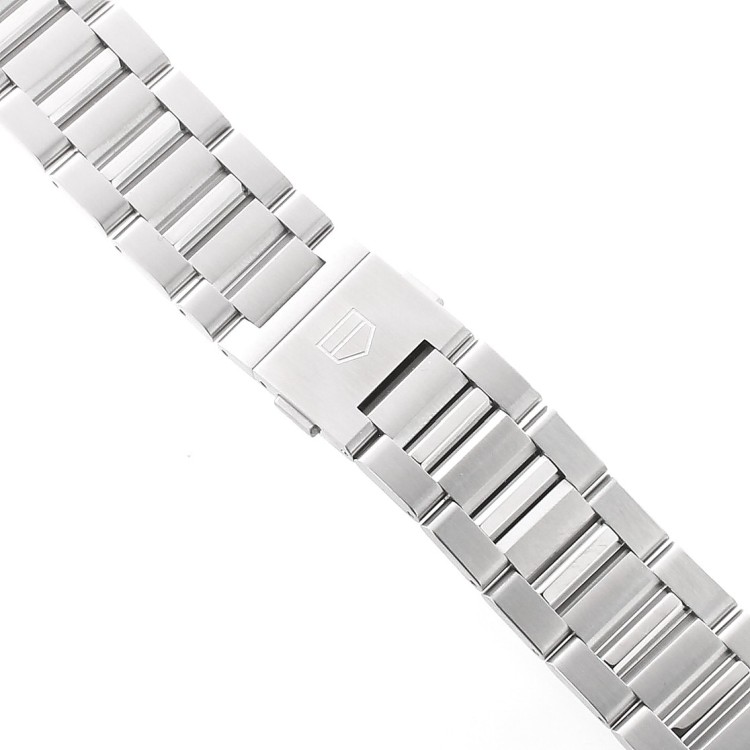 Tag Heuer Bracciale BA0714 acciaio Carrera cronografo CAR201 43 mm ansa 21 mm