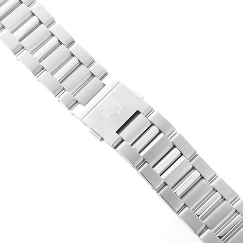 Tag Heuer Bracciale BA0714 acciaio per Carrera cronografo 43 mm ansa 21 mm