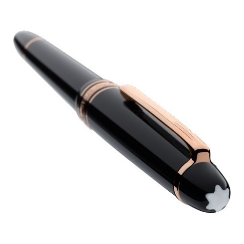 MONTBLANC Red Gold-coated Classique MEISTERSTÜCK 112675 Stilografica F.