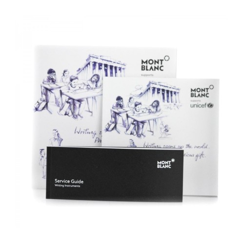 MONTBLANC MEISTERSTÜCK Solitaire Duoé 116081 Unicef 2017 Penna a Sfera.