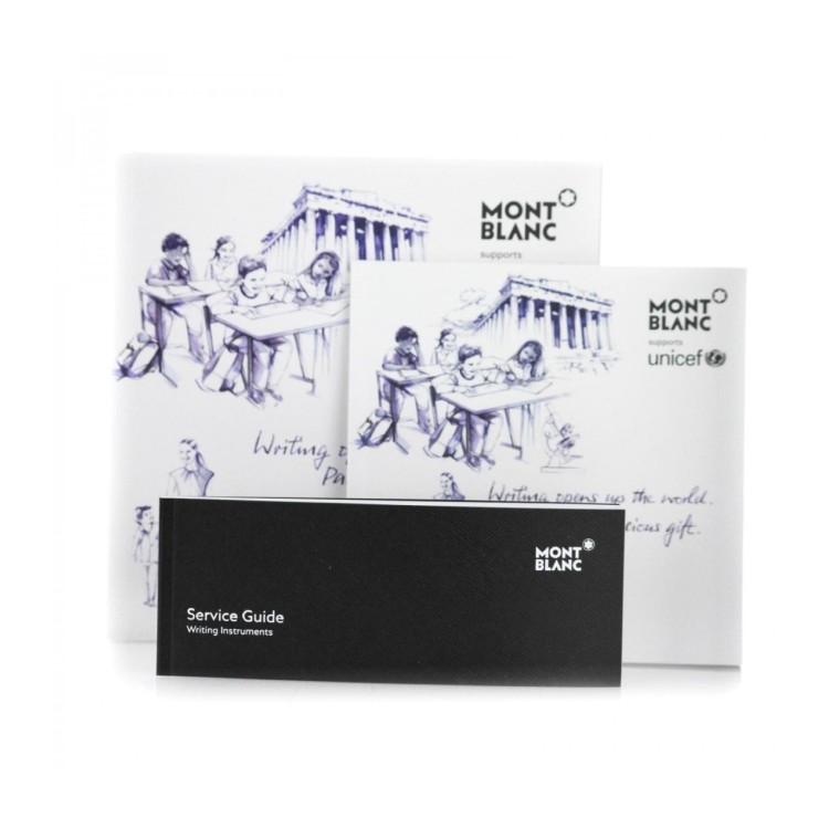MONTBLANC MEISTERSTÜCK Solitaire Duoé 116078 Unicef 2017 Stilografica F.