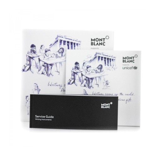 MONTBLANC MEISTERSTÜCK Solitaire Duoé 116078 Unicef 2017 Stilografica F.