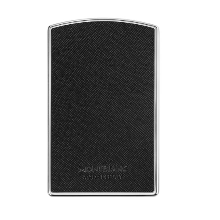 Sartorial MONTBLANC 116390 Hardshell Porta carte di credito e biglietti Nero.