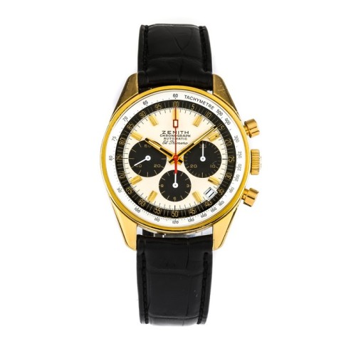 Zenith Lancette ore e minuti finitura dorata per orologio ref G381 cronografo.