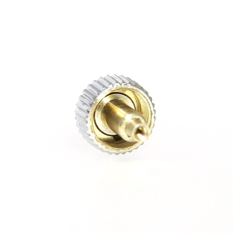 Rolex Corona per Rolex Bubble Back in Acciaio a Vite nuova "New Old Stock" NOS.