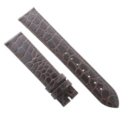 Longines Cinturino L682100664 Stampa Alligatore Marrone Moka 18-16 mm