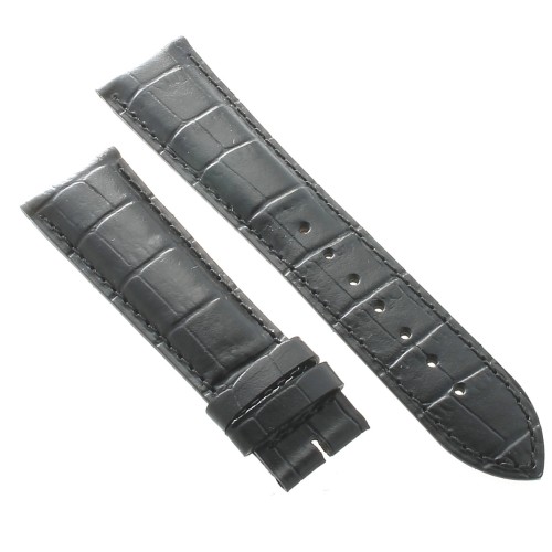 Longines Cinturino L682101067 Stampa Alligatore Nero 21/18 mm Heritage
