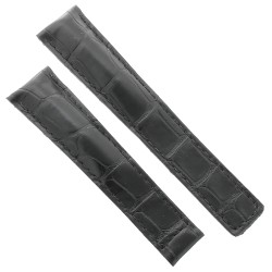 Tag Heuer Cinturino Monza Alligatore Nero Non Originale 20/16 mm